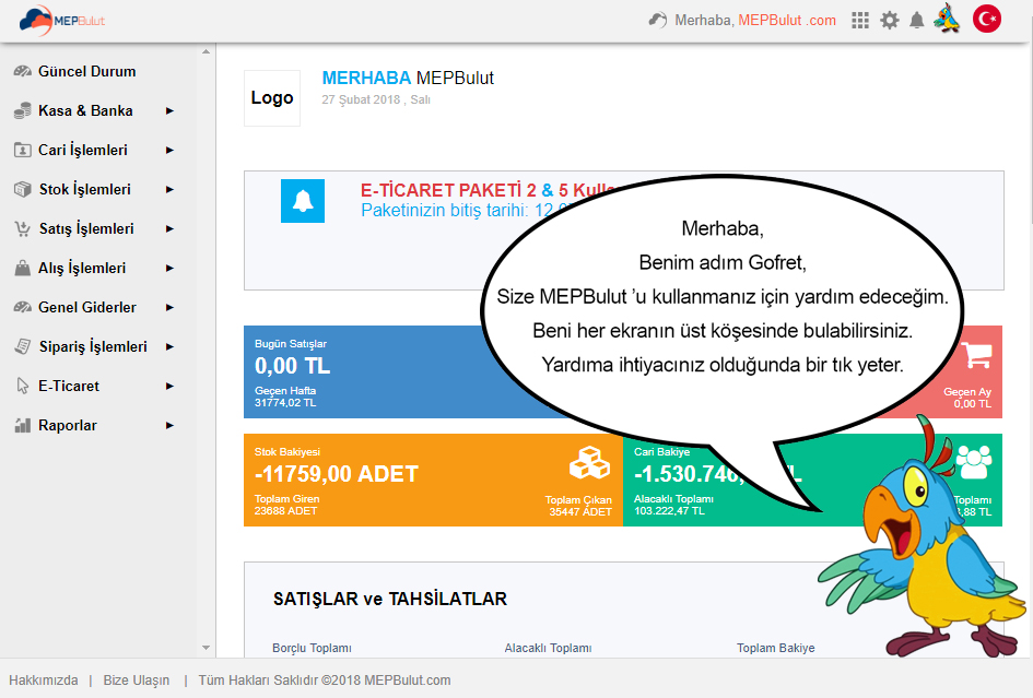 MEPBulut V3.9.33 Yayında.