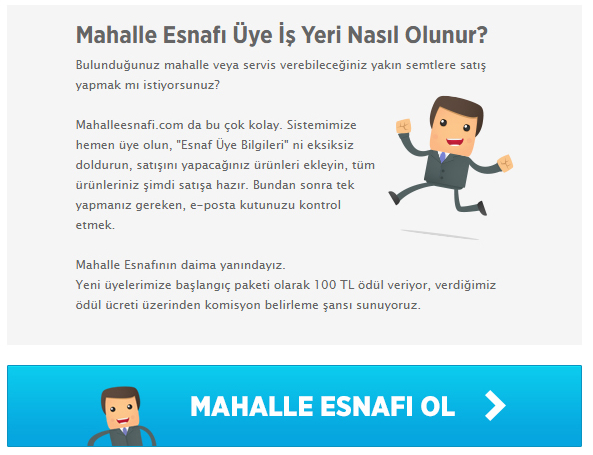 MEPBulut ile Mahalle Esnafı Pazar Yerinde İşyeriniz hazır.